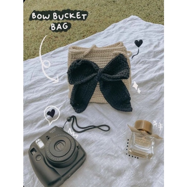 TÚI NƠ LEN ĐEO VAI /ĐEO CHÉO