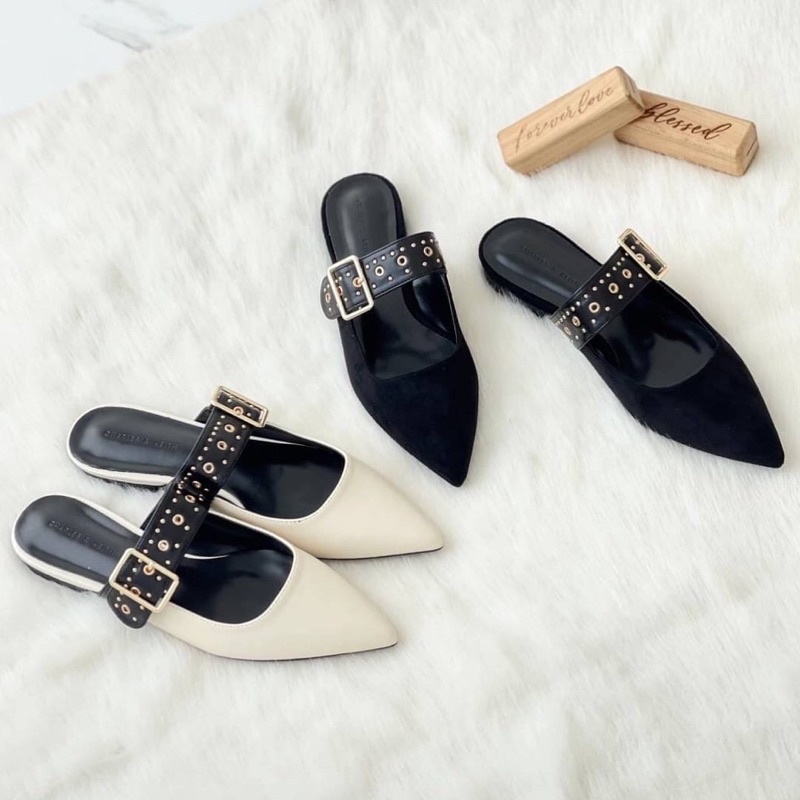 Giày Thể Thao Charles & Keith / CNK CK Thiết Kế Đơn Giản Cá Tính