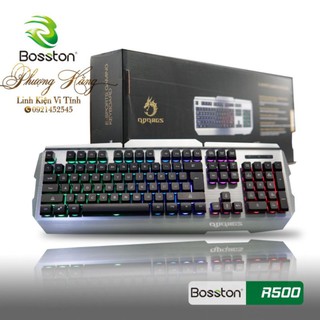 Bàn phím giả cơ bosston r500 led nền - gaming keyboard