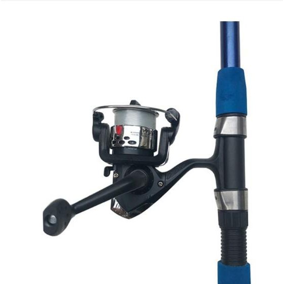 bộ cần câu máy shimano rút gọn tặng kèm phụ kiện như hình ngon - bổ - rẻ [CM1+PK1]