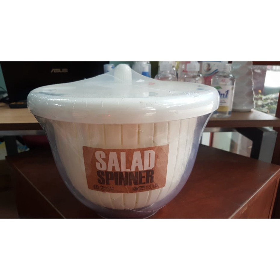 RỔ QUAY RAU SỐNG SALAD SPINNER PIONEER CAO CẤP THÁI LAN