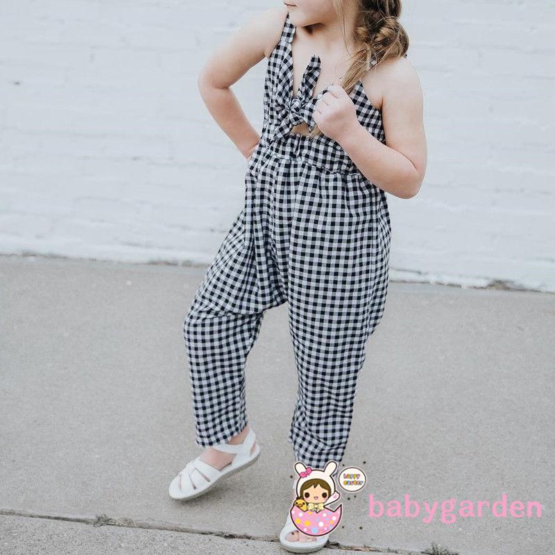 Áo liền quần xinh xắn thời trang bé gái năng động