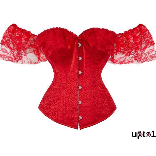 Đai nịt bụng định hình xương cá phối ren hoa có dây rút quyến rũ cho nữ | BigBuy360 - bigbuy360.vn