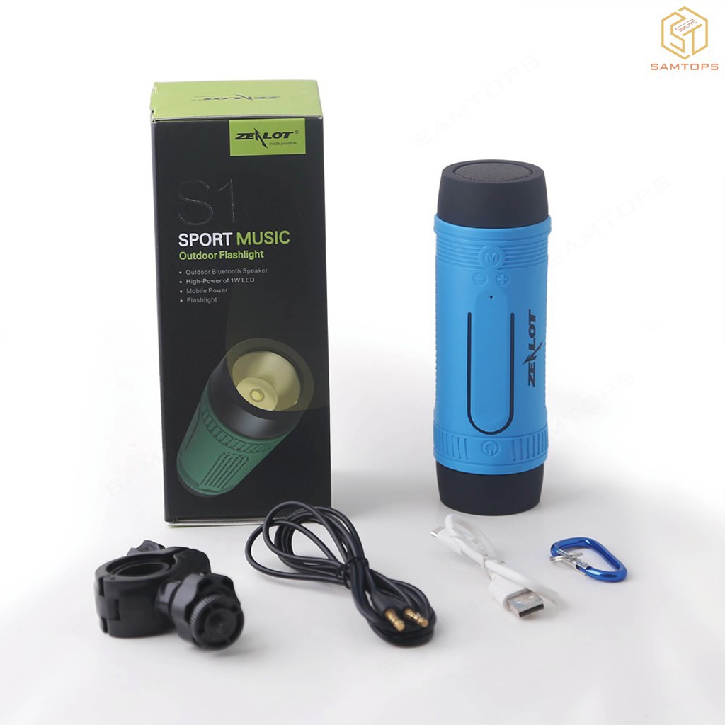 Loa Bluetooth ZEALOT S1 không dây chống thấm nước