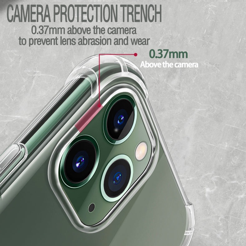 Ốp Điện Thoại Chống Sốc Trong Suốt Tương Thích Cho iPhone 14 13 12 11 Pro Max X XR XS Max 7 8 Plus Vỏ Túi Khí Sang Trọng Ốp Lưng TPU Mềm