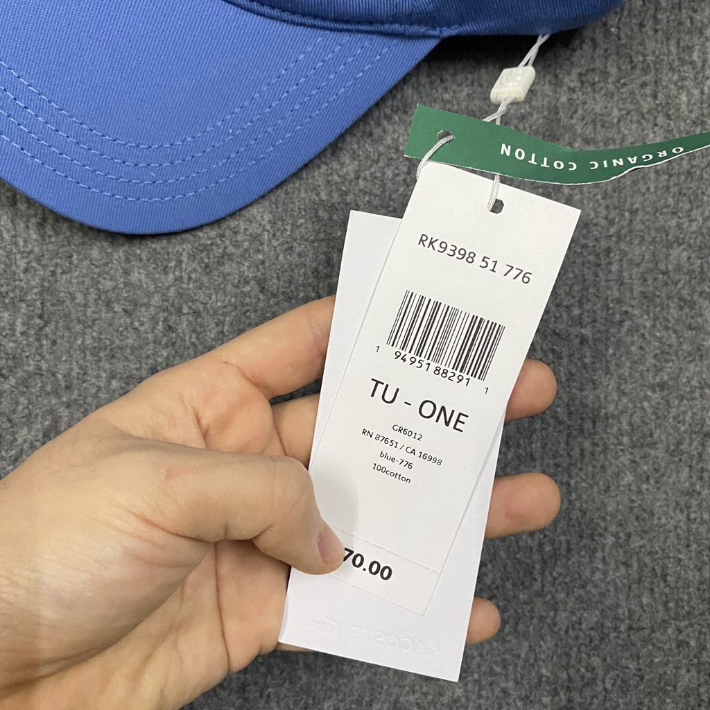 Mũ Lưỡi chai Lacoste RK9398 Chính Hãng