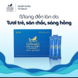 (Tặng 1 gói nước cốt gừng) COLLAGEN CÁ TUYẾT ONA GLOBAL - NHẬP KHẨU CHÍNH HÃNG TỪ NAUY