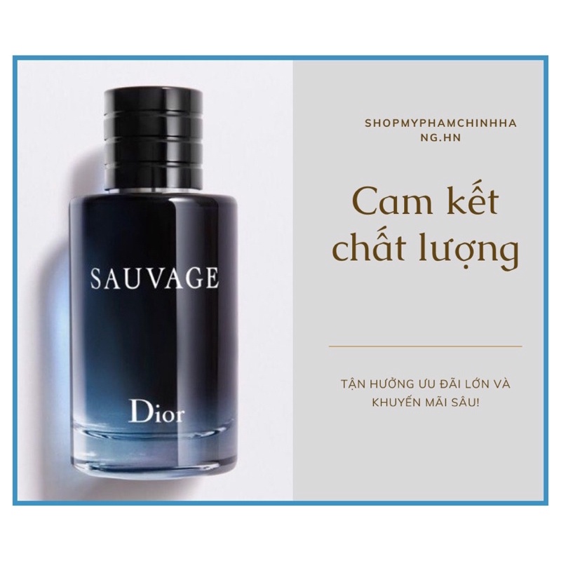 Nước Hoa Nam ( dầu thơm ) 𝗦𝗮𝘂𝘃𝗮𝗴𝗲 𝗘𝗮𝘂 𝗗𝗲 𝗧𝗼𝗶𝗹𝗲𝘁𝘁𝗲 Hương Thơm Bí Ẩn Quyến Rũ Đầy Nam Tính.