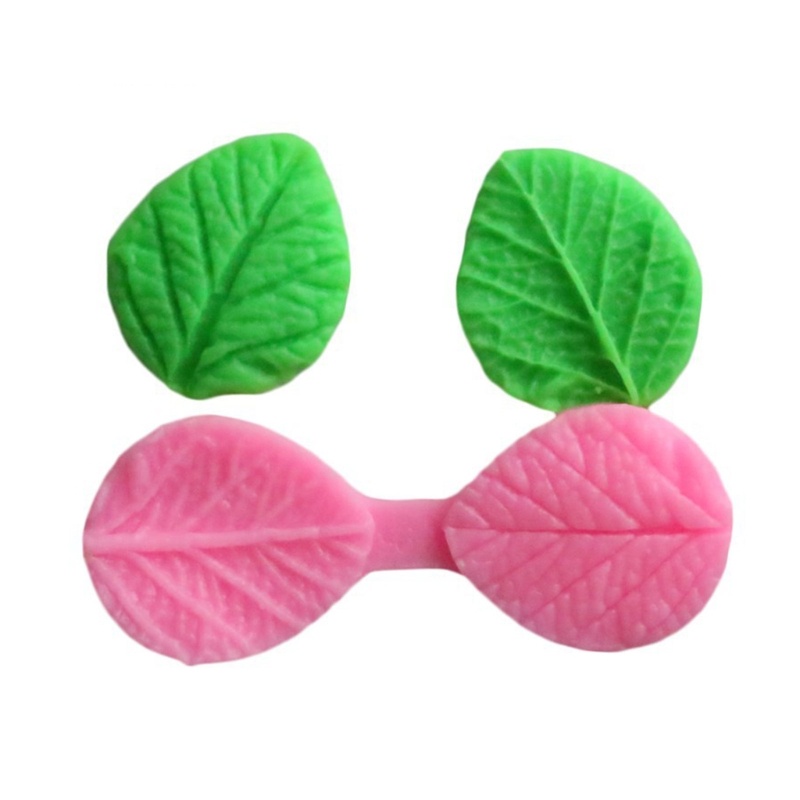Khuôn Silicone Làm Bánh Kẹo Hình Chiếc Lá