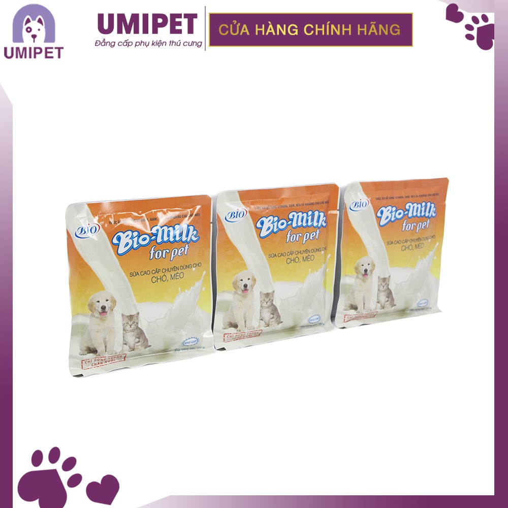 Sữa bột BioMilk cho Thú cưng UMIPET 100Gr