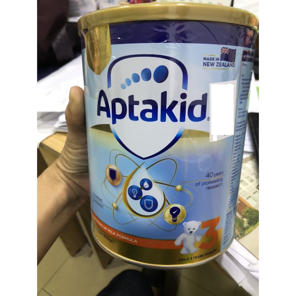 Sữa Aptakid số 3 nhập khẩu từ Anh 900g  sữa mát cho bé ( tên cũ Aptamil)
