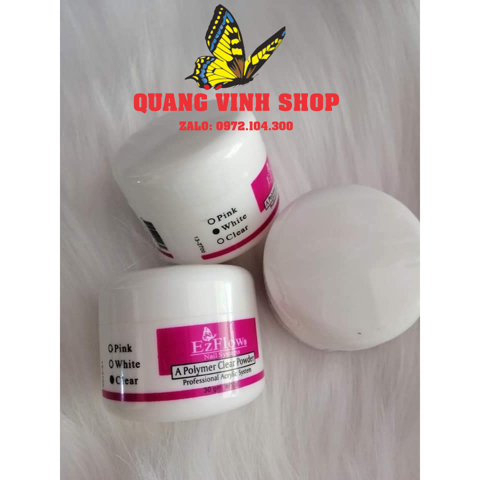 Bột đắp móng, bột nhúng bột đắp hoa hiệu ezflow  hũ nhỏ