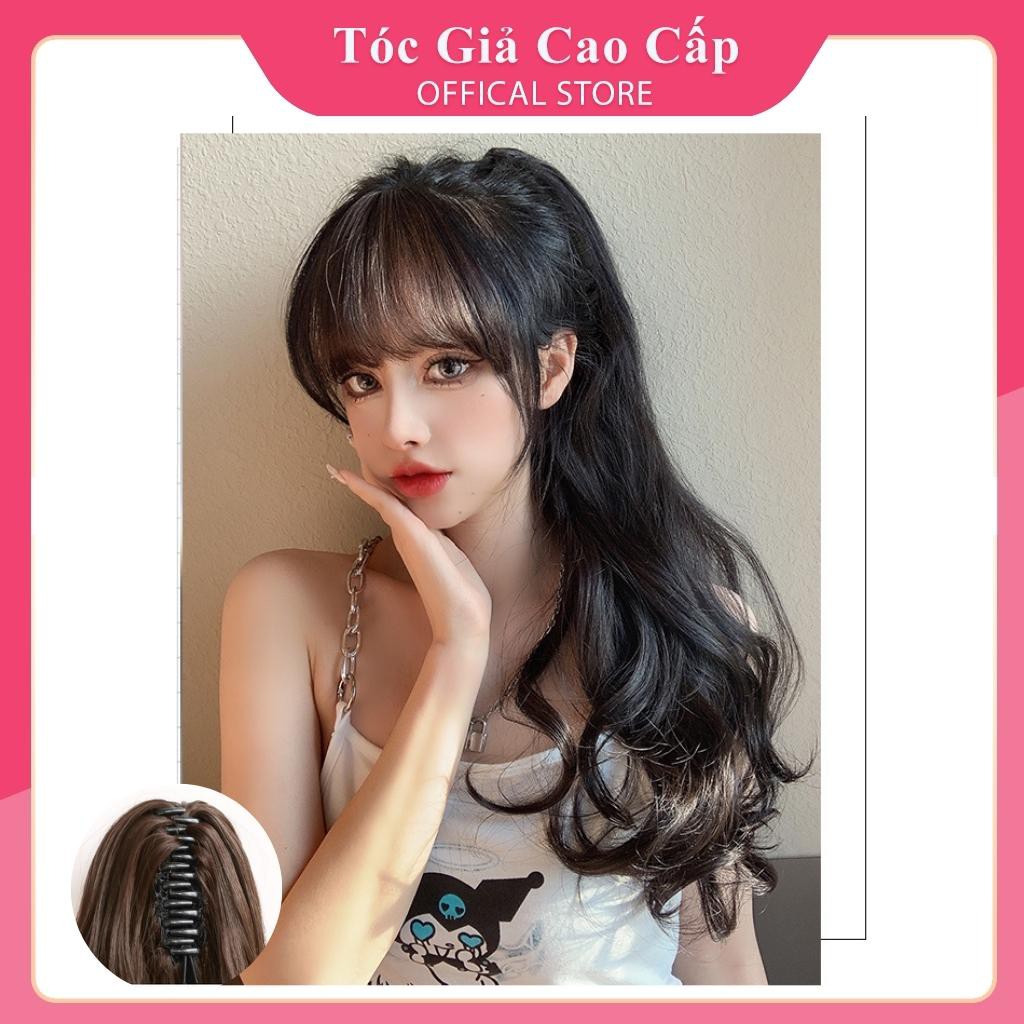 Tóc giả ngoặm FREESHIP ngoặm xoăn dợn p103