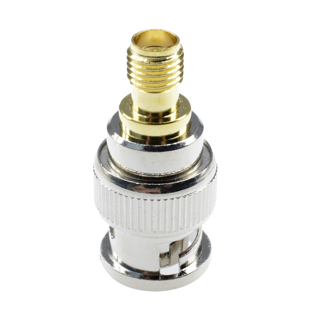 Đầu nối chuyển đổi DIYMORE BNC đầu cắm sang SMA lỗ cắm đồng trục RF