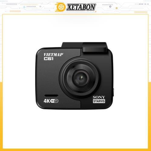 VIETMAP C61 (Clear Stock) - Camera hành trình 4K Cảnh Báo Giao Thông Giọng Nói, Quay Phim FULL HD + Th