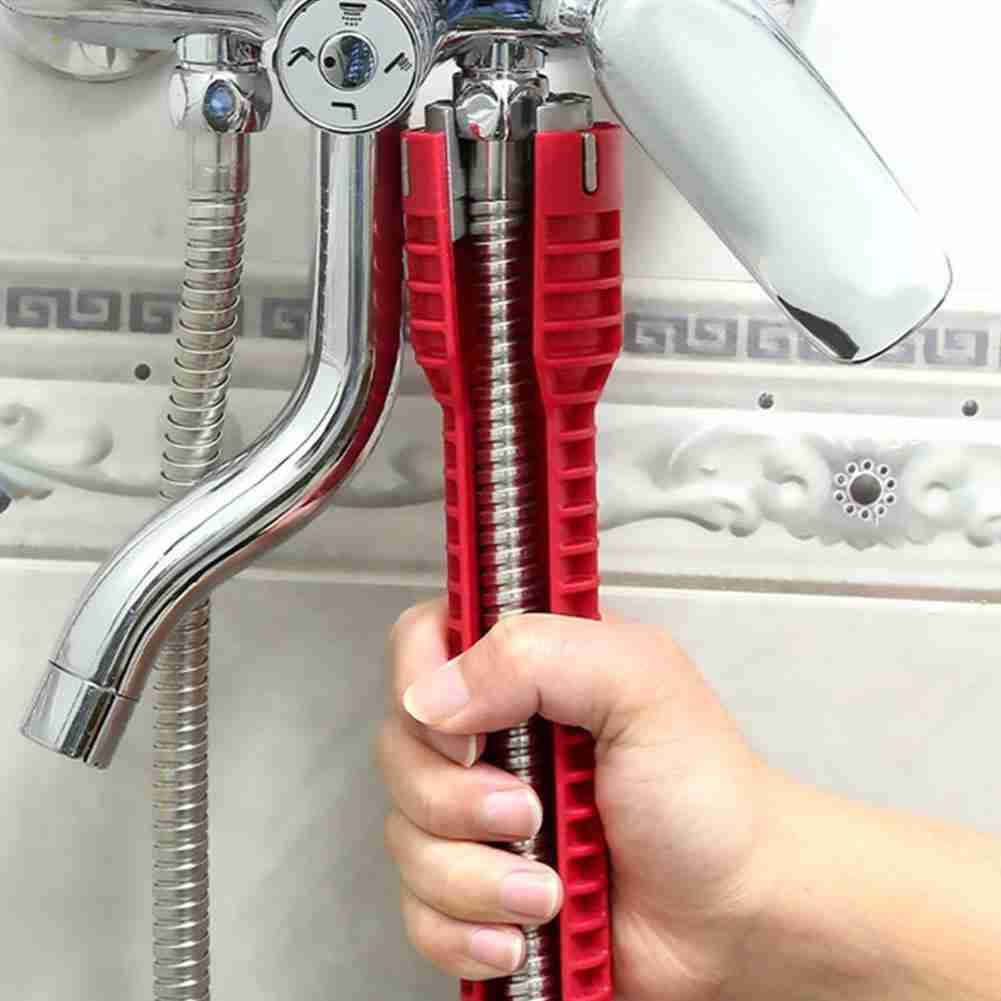 Cờ Lê Vặn Dây Cấp Nước Đa Năng - Dụng Cụ Tháo Lắp Mở Nước Ống Vòi Van Mới P R1F4