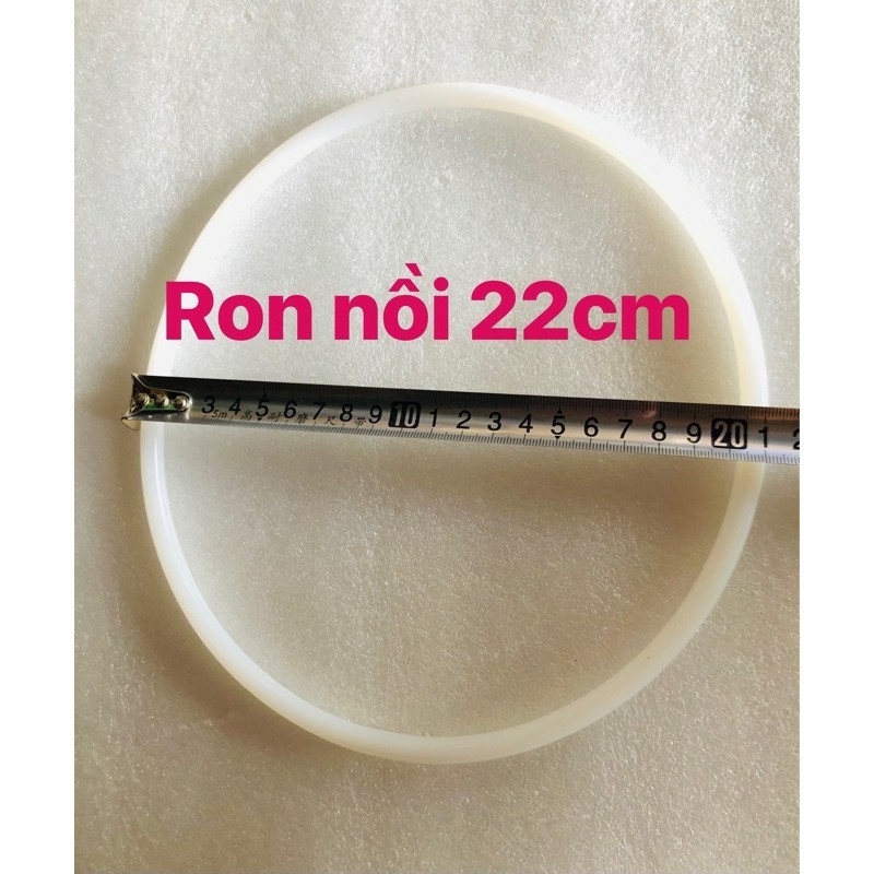Gioăng tròn đặc nồi áp suất 22cm  loại nồi 2 tay cầm