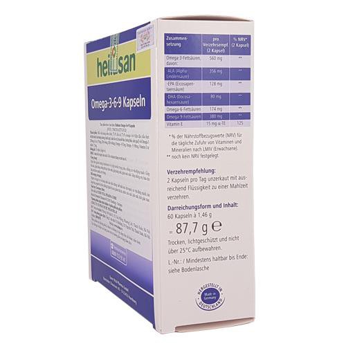 Heilusan Omega 3.6.9 Kapseln - Bổ sung DHA, EPA và Vitamin E. Hỗ trợ quá trình phát triển não bộ, tốt cho tim mạch, mắt