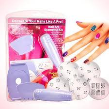 Bộ in vẽ móng làm nails bộ in vẽ sơn móng tay siêu tốc 1043