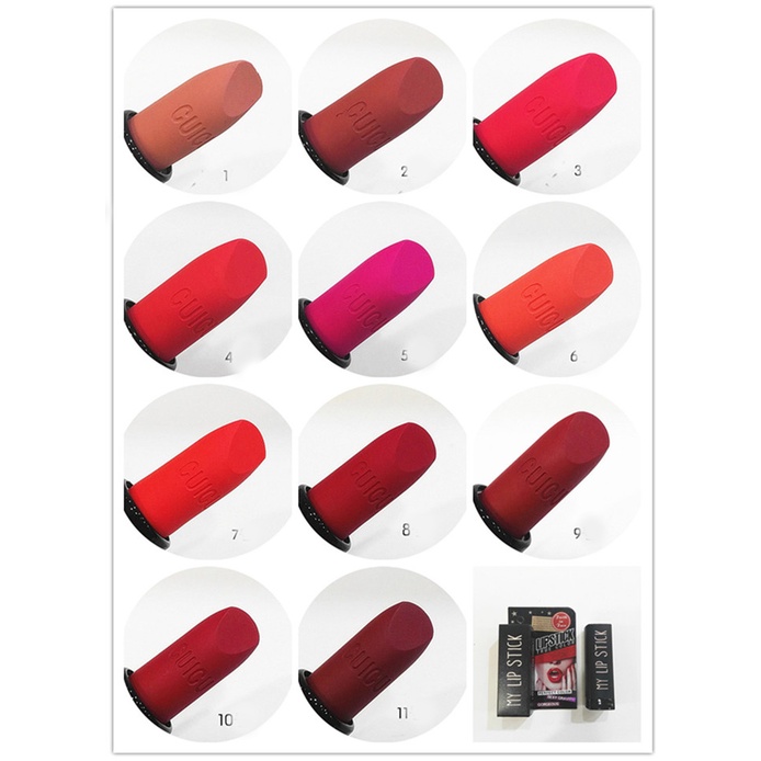 Son CUICU Lipstick quyến rũ (CU34) ( date ngắn - 11 màu)