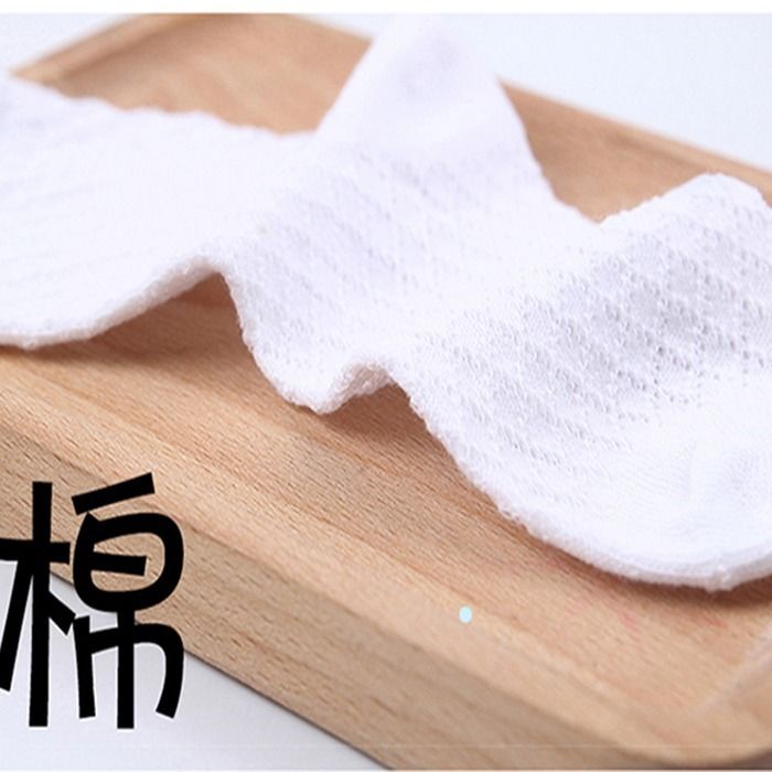 Vớ Cotton Mỏng Cổ Vừa Thoáng Khí Mềm Mại Phong Cách Mùa Hè Mới Cho Bé Trai Và Gái