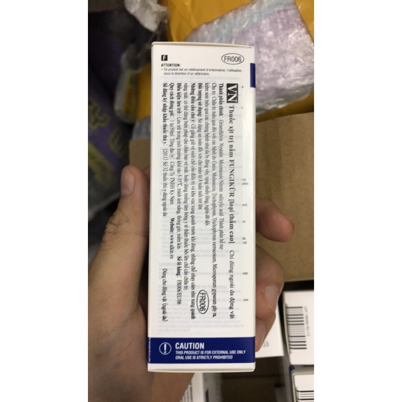 Fungikur Alkin | Xịt Nấm Fungikur Cho Chó Mèo | Lọ 50ml