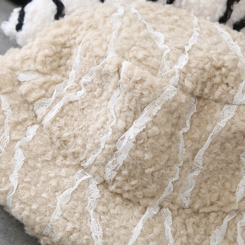 Mũ Tai Bèo Họa Tiết Kẻ Sọc Thời Trang Giữ Ấm Chống Gió Ngoài Trời