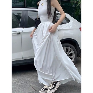 [Order- Sẵn] Đầm midi dáng dài sát nách