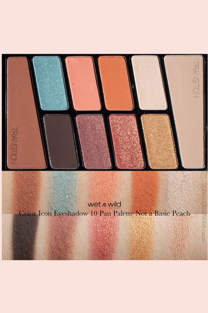 THANH LÝ Bảng mắt Wet n Wild 10 pan eyeshadow palette