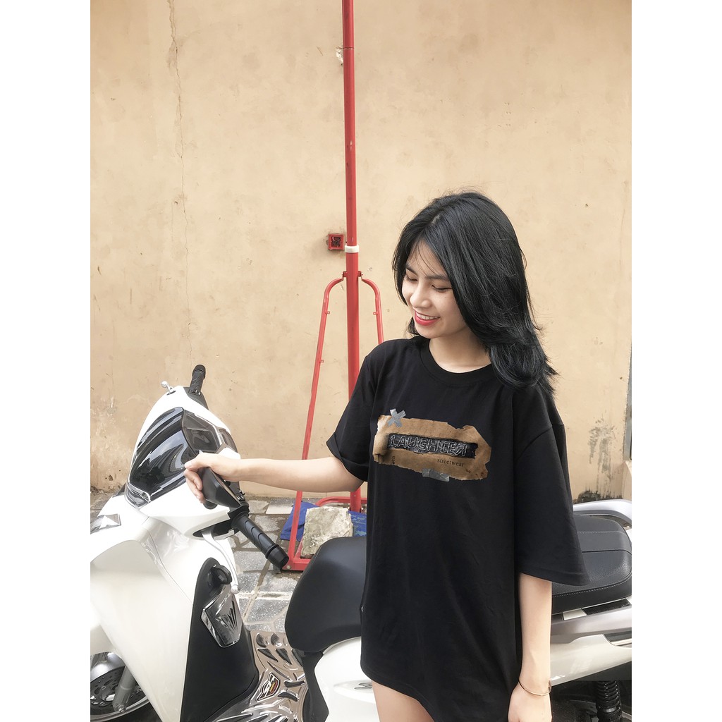 The Laughter - Áo phông Unisex Ripped Box 100% Cotton