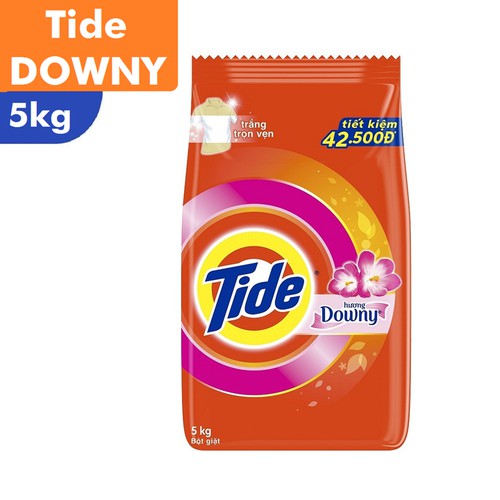 Bột giặt Tide Trắng đột phá hương Downy 5.5kg