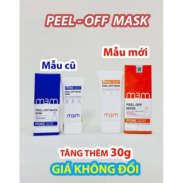 CHÍNH HÃNG HOT Mặt Nạ Lột Màng Tế Bào Sinh Học Peel Of Mask M3M Korea - Tặng tinh chất m3m 10ml