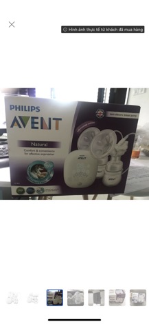 Máy hút sữa avent hoa tuyết.