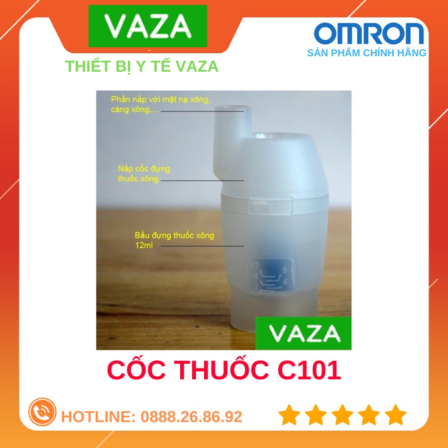 CỐC THUỐC MÁY XÔNG KHÍ DUNG OMRON NE-C101