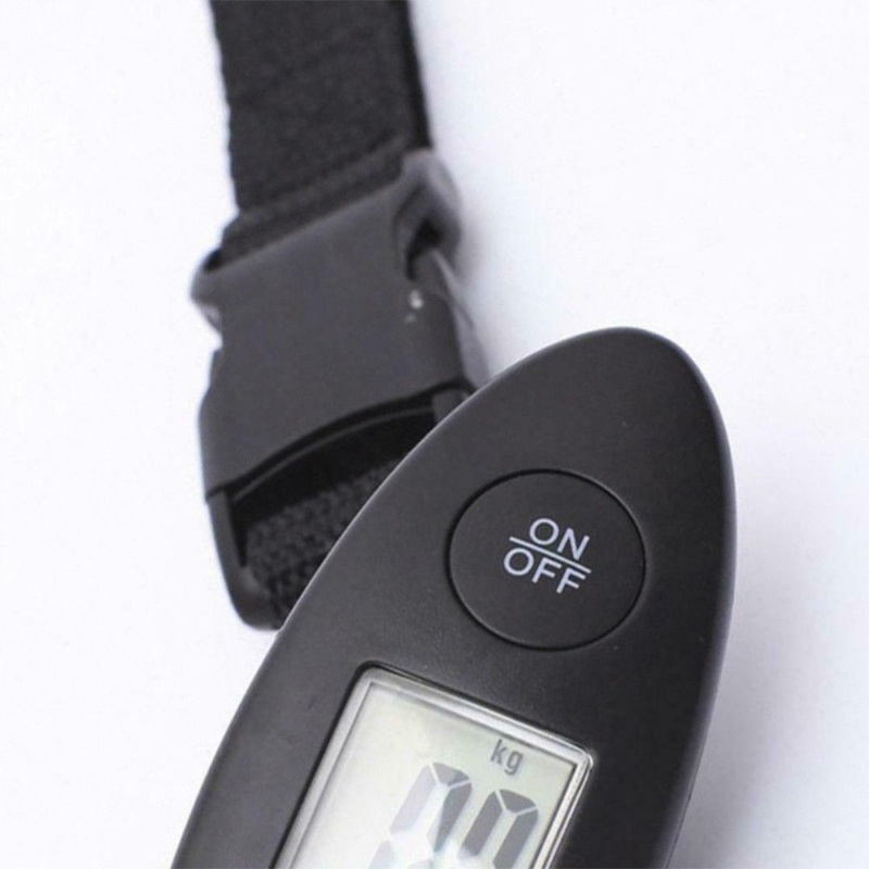 Cân Hành Lý Điện Tử Màn Hình LCD Tiện Dụng Mang Theo Du Lịch