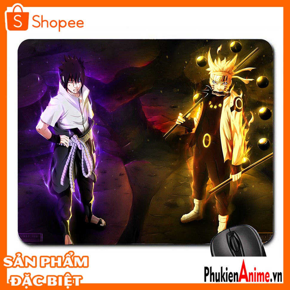 Shop Anime HCM - Lót chuột 20x24 Anime Naruto mẫu 1
