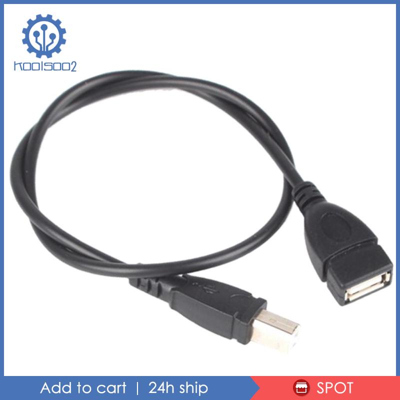 Dây Cáp Koolsoo2 USB 2.0 Loại A Female Sang USB B Male Cho Máy In / Máy Scan