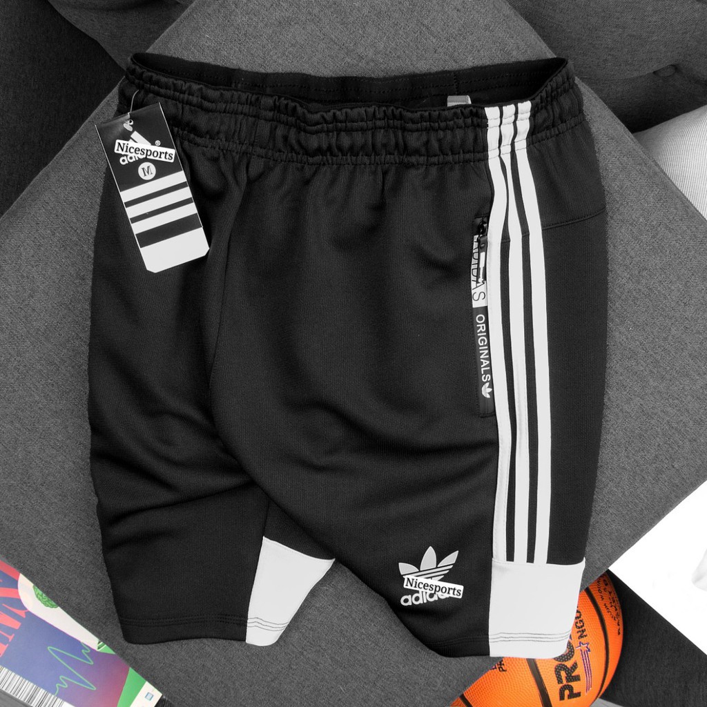 Quần short thể thao nam ADlDA& cao cấp chất liệu nỉ 2 da xuất Hàn xịn xò - sports men | BigBuy360 - bigbuy360.vn