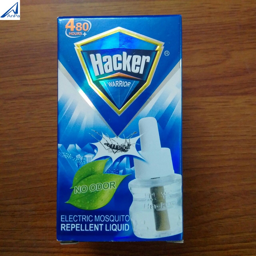 LỌ NƯỚC TINH DẦU ĐUỔI MUỖI HACKER [NƯỚC THAY THẾ]