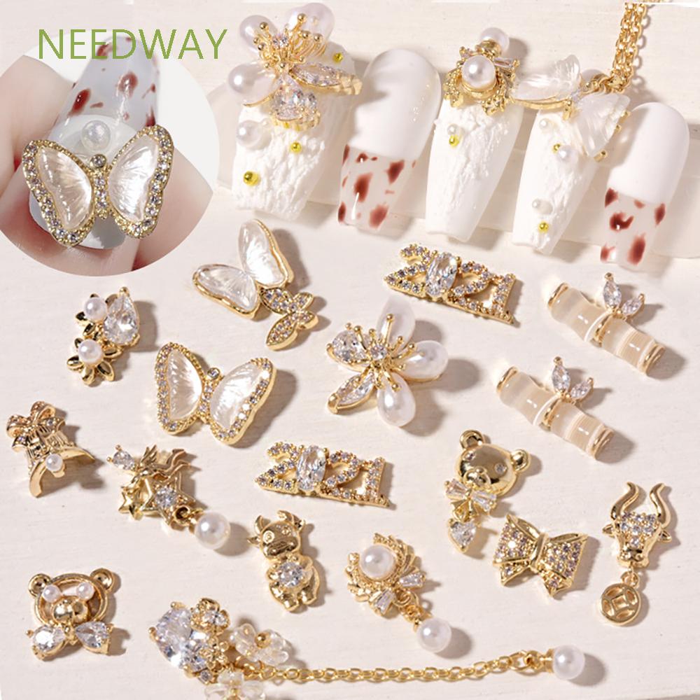 Đá giả đính móng trang trí 3D xinh xắn
