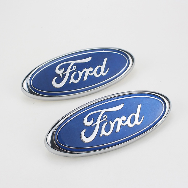 Logo kích thước 14.5*6cm biểu tượng trước và sau xe ô tô Ford