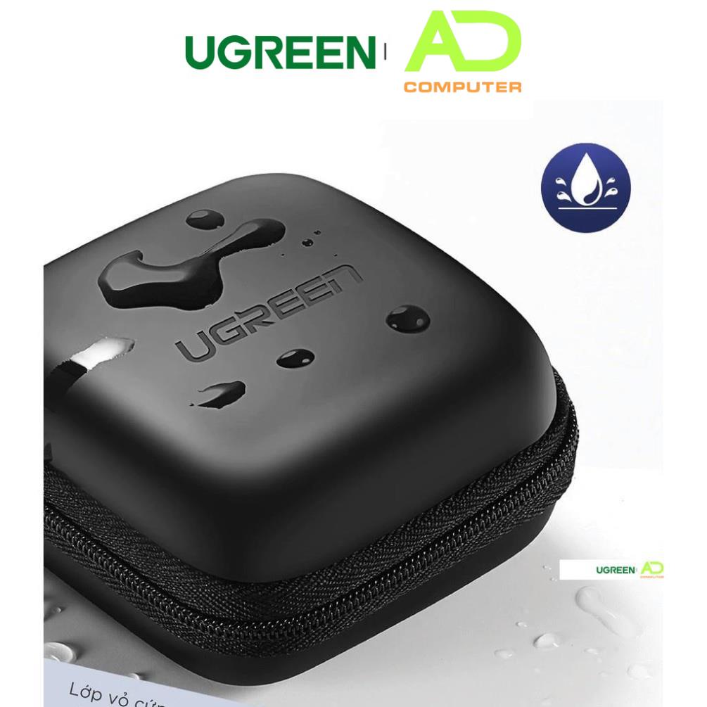 Hộp đựng tai nghe thẻ nhớ cáp USB chống sốc chống nước UGREEN 40816