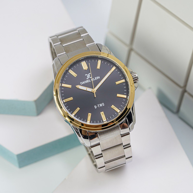 Đồng hồ nam Daniel Klein DK.1.12624.4 chống nước, kính cứng chống xước, dây kim loại cách điệu chống gỉ cao cấp | BigBuy360 - bigbuy360.vn