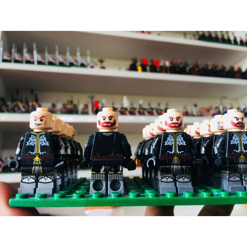 lego minifigures hiệp sỹ trung cổ LOTR (mua trên 10 có tặng thêm phụ kiện)