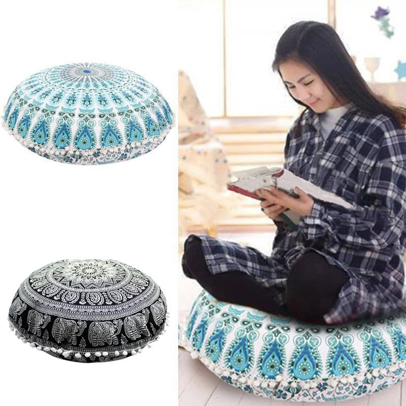 Vỏ Gối tròn họa tiết Bohemian