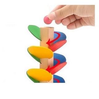 Bộ Ghép Hình Cây Thả Bi Bằng Gỗ Cho Bé - Đồ Chơi Vận Động Vui Nhộn Gỗ Tự Nhiên An Toàn
