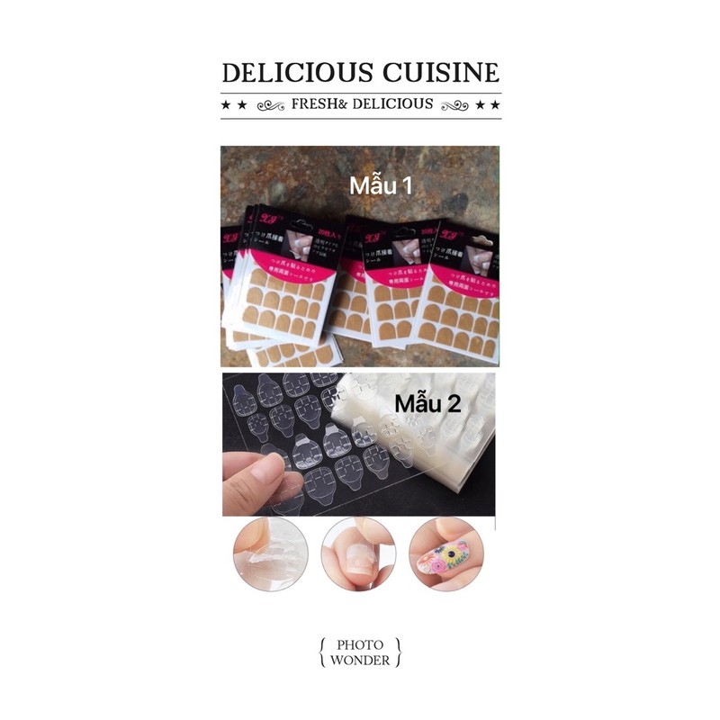 Miếng keo dán móng