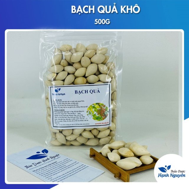 [Mã GROSALE2703 giảm 8% đơn 250K] Bạch Quả Khô 500g (Có hút chân không)