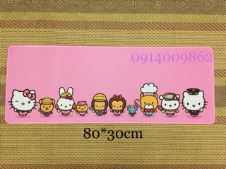 PAD MOUSE - TẤM LÓT CHUỘT KHỔ LỚN HELLO KITTY