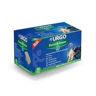 Băng dán phỏng bô, bỏng bô và trợt da, Urgo Burns & Grazes, Pháp
